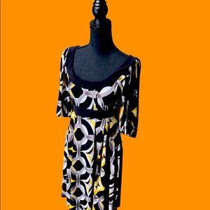 Bisou Bisou Geometric Dress